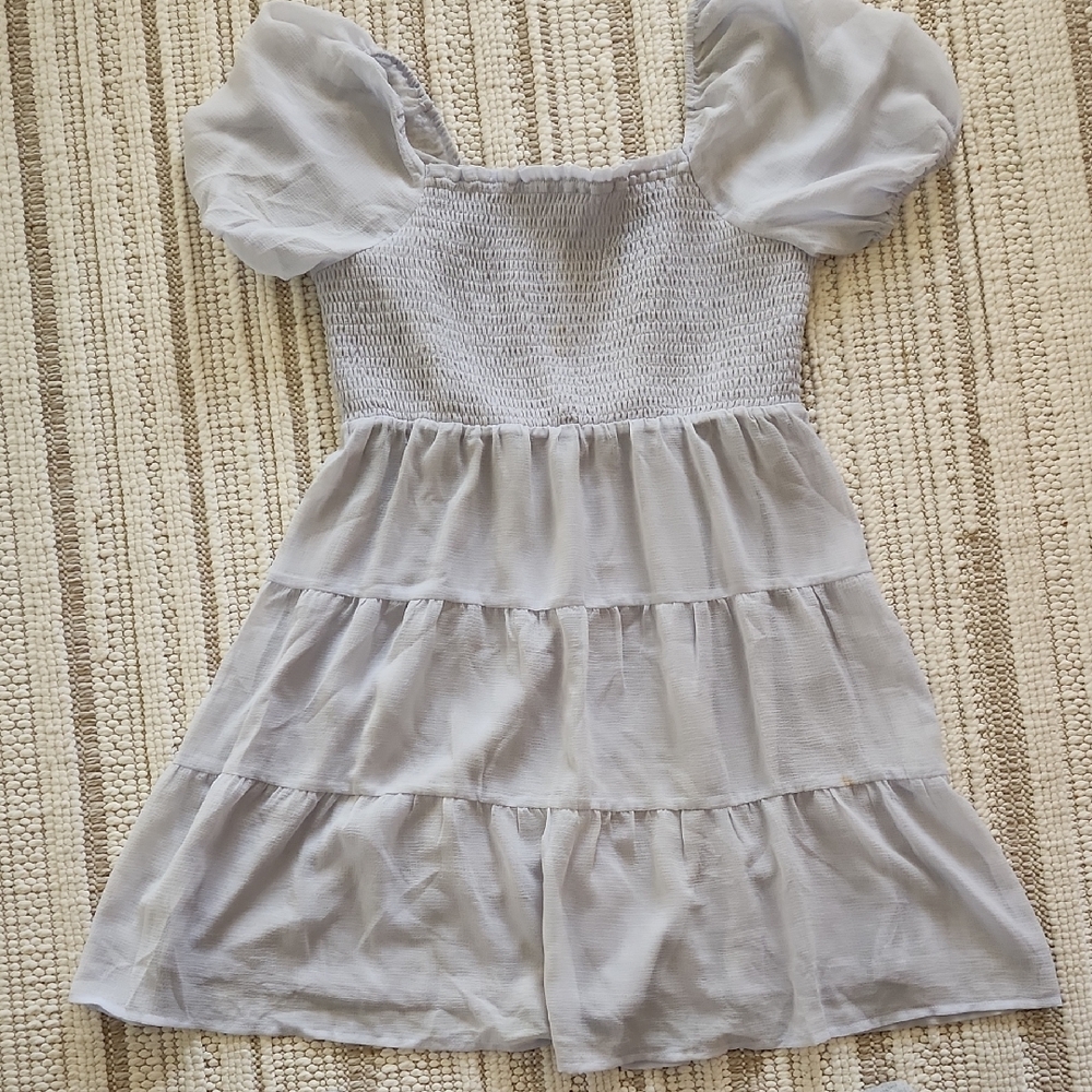 ANDREE BY UNIT Light purple Tiered womens Dress